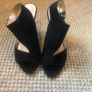 Nine West Black Cut out Heels